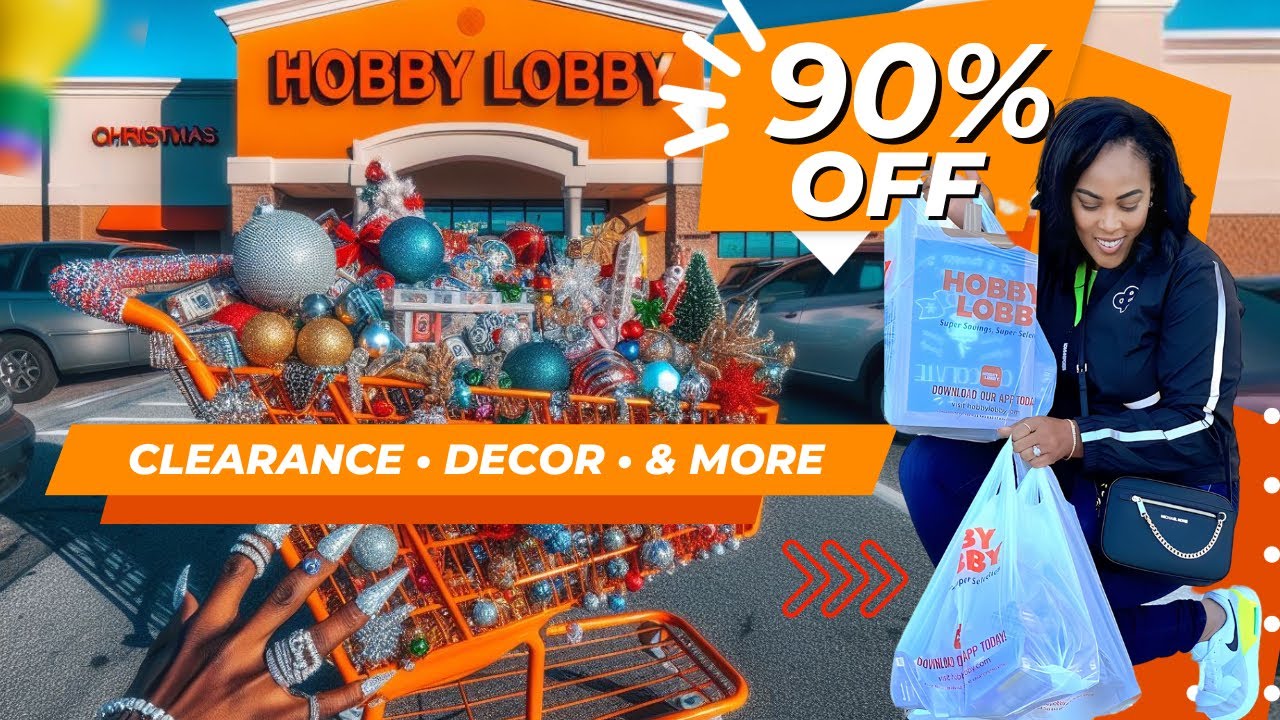 СПЕШИТЕ! СКИДКА 90% НА РАСПРОДАЖУ ТОВАРОВ В HOBBY LOBBY! ДЕКОР И МНОГОЕ ДРУГОЕ