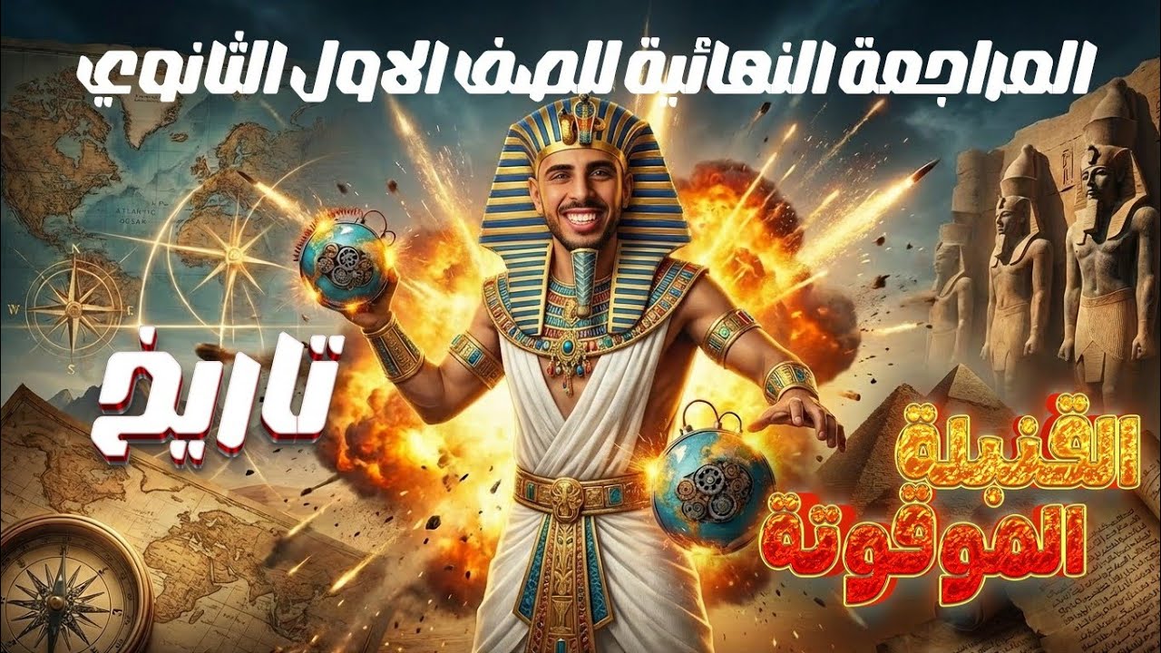 مراجعة اولي ثانوي تاريخ تعالي لم معايا يا بطل 💪| القنبلة الموقوتة 💣