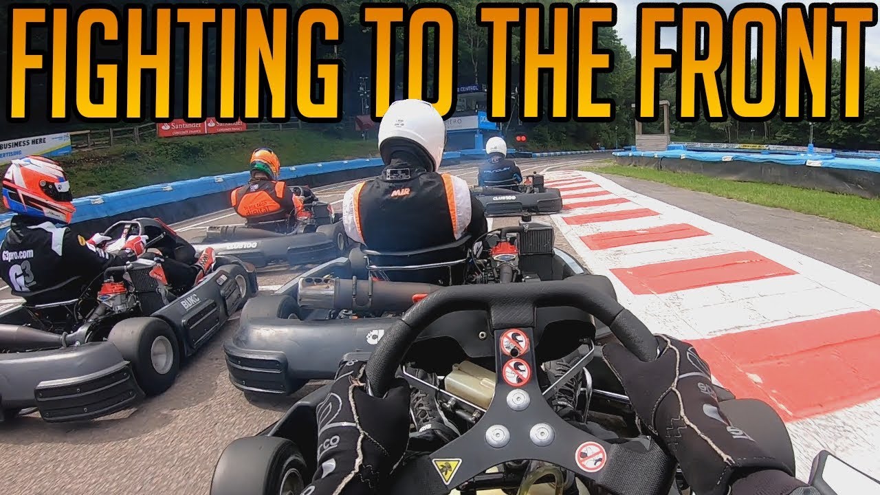Fighting To The Front at Buckmore Park Kart Circuit