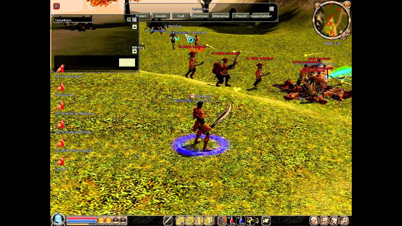 Metin2 - 3 Spieler mit Hacker entdeckt :O am 14.04.2012 um 20:11