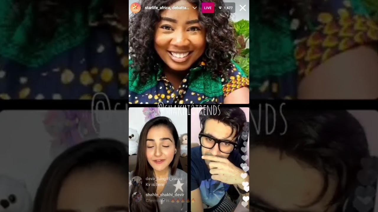 (part 1) karanvir Sharma & debattama Saha interview from africa || star africa