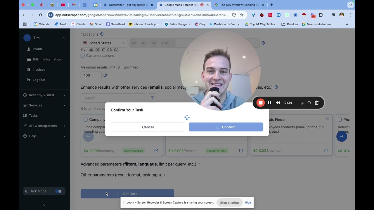 How to scrape Google Maps using Outscraper