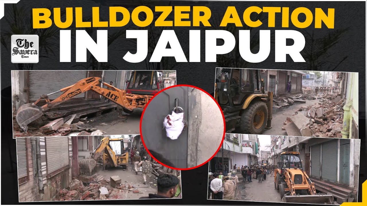 Jaipur&rsquo;s Chomu on Alert: Illegal Structures Demolished After December 26 Vio*lence