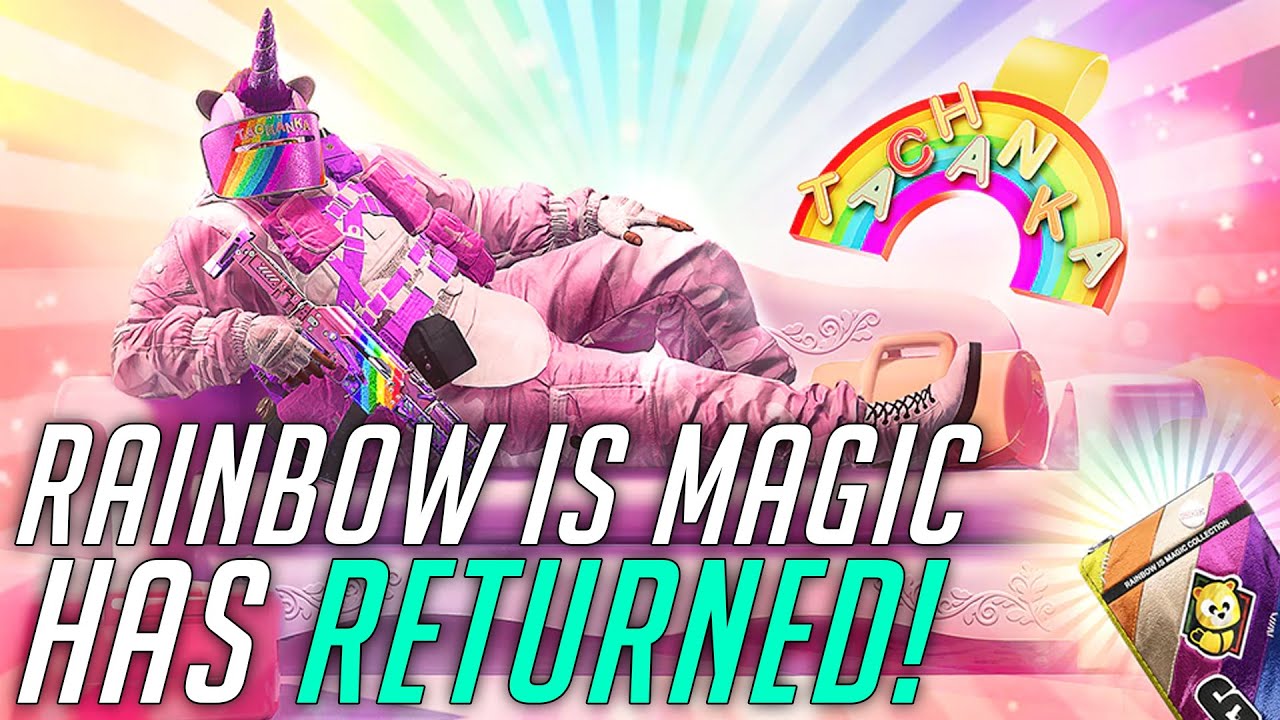 RAINBOW IS MAGIC IS RETURNING TO RAINBOW SIX SIEGE! event trailer & details + more