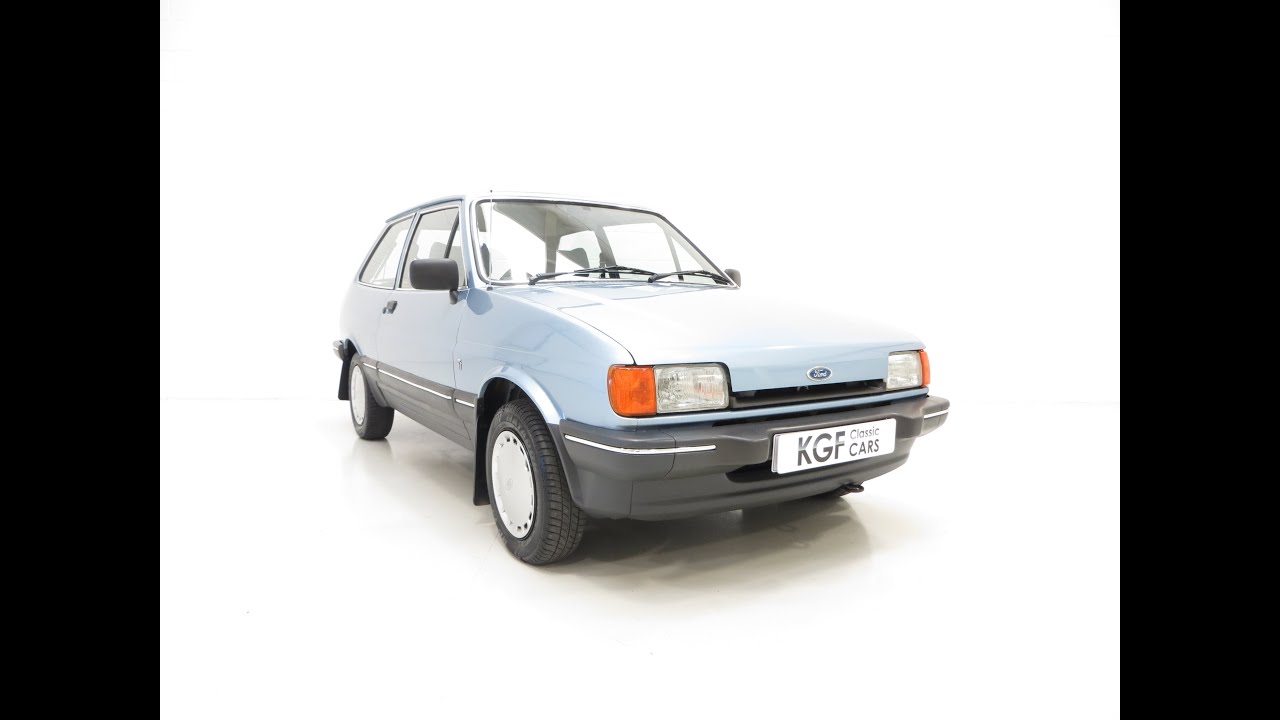 A Fabulous Ford Fiesta Mk2 1.1 Ghia with one Family Owner from New - SOLD!