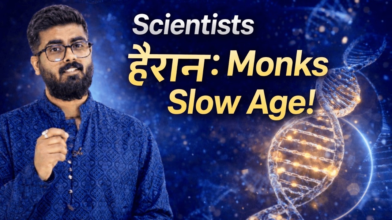 Monks बूढ़े क्यों नहीं होते? Telomeres की वो Science जो Sanatan पहले से जानता था | SANATAN SCIENCE