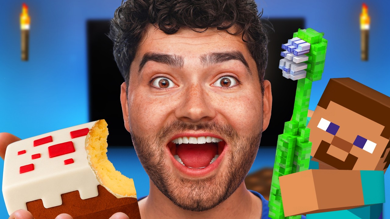 Minecraft: Выживание в мире еды!