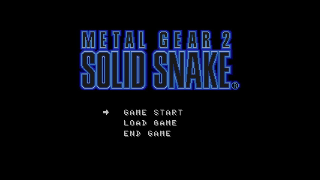 #4 [conclusion] | METAL GEAR 2 : SOLID SNAKE | MASTER COLLECTION VOL 1