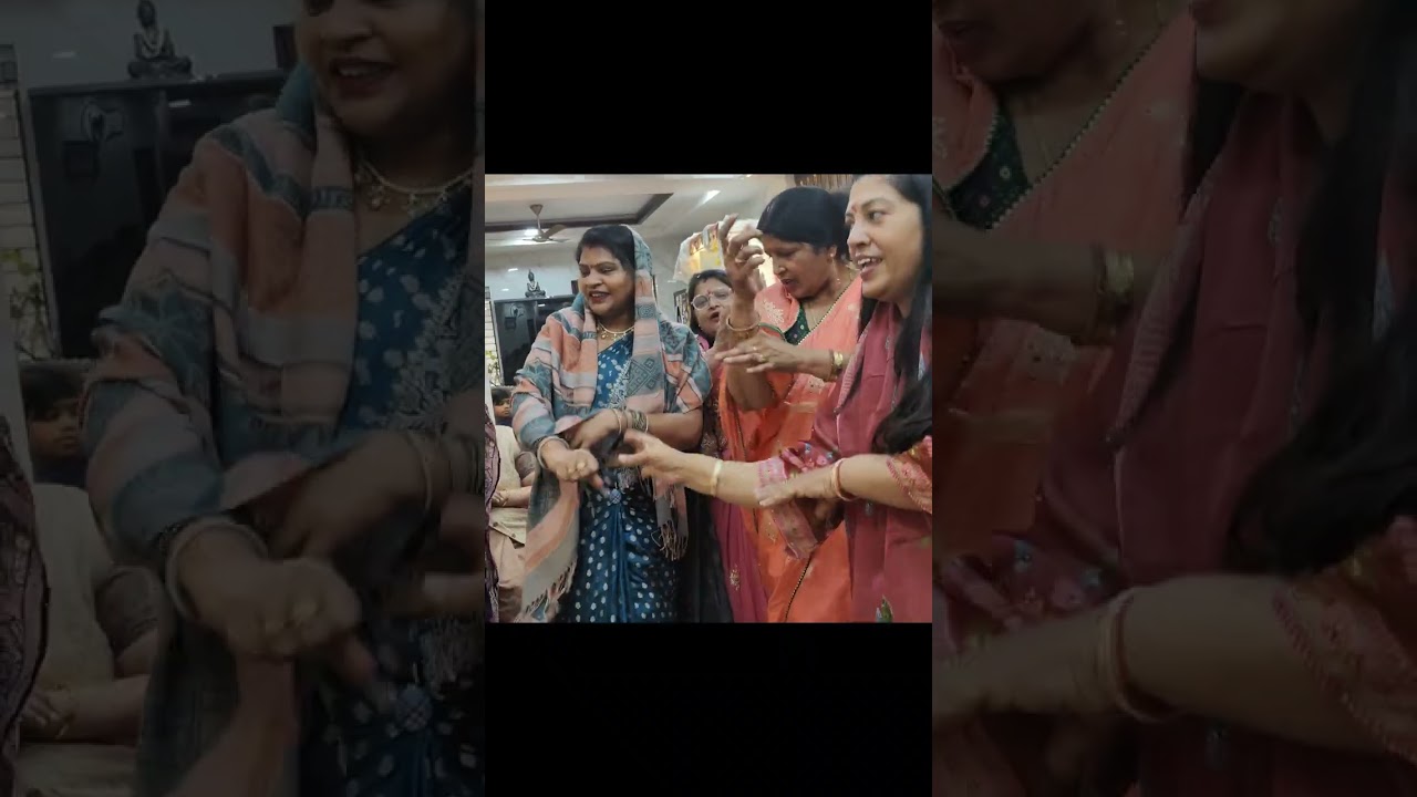 Group dance Masti me nachate bhakt bahut sunder dekhiye