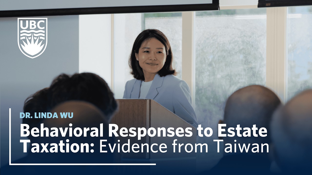 Behavioral Responses to Estate Taxation: Evidence from Taiwan | Stone Postdoctoral Fellow Linda Wu