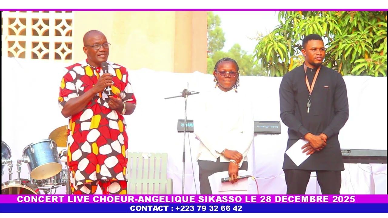 Concert Culturel de Noël grpe Musical Choeur Angélique de Sikasso 28 décembre 2025/ partie 1