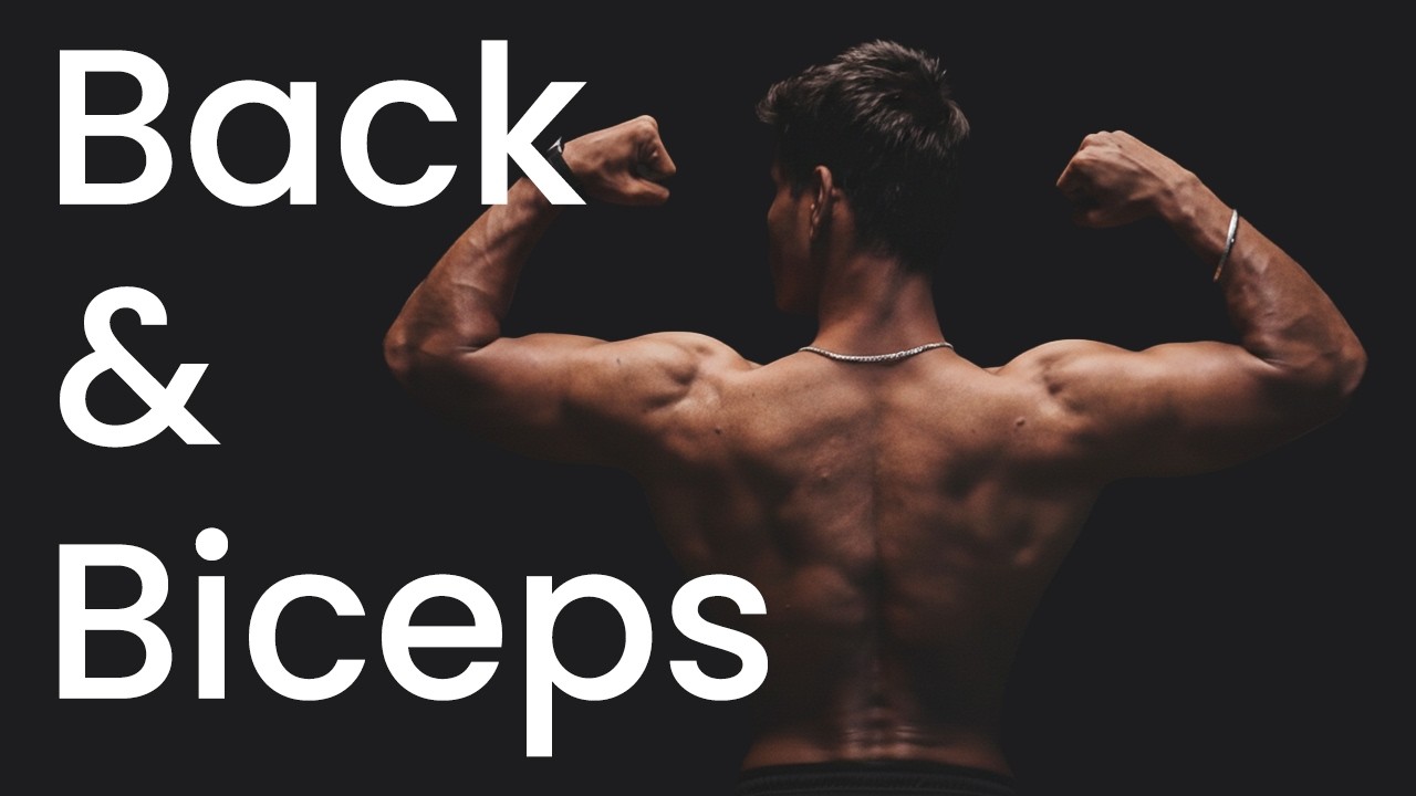 Back & Biceps + Full Day of Eating (Calculating Maintenance Calories)