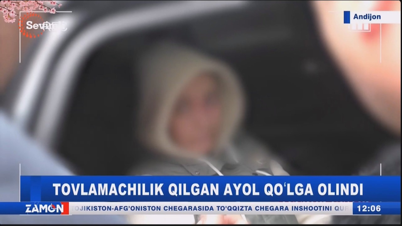 Tovlamachilik qilgan ayol qo'lga olindi (Andijon)