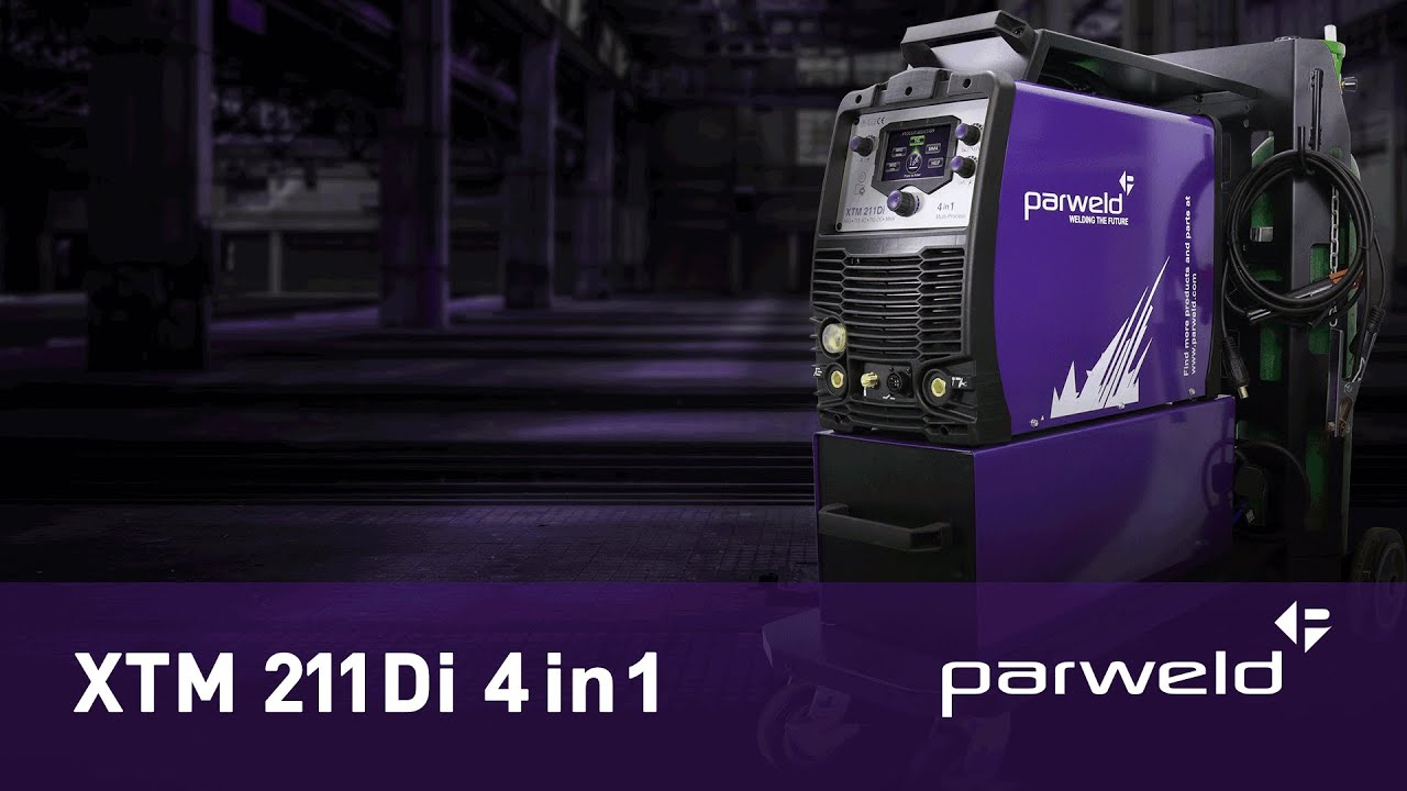 XTM211Di 4in1 Welding Machine, Demonstrating The AC Function (Aluminium) In TIG Mode