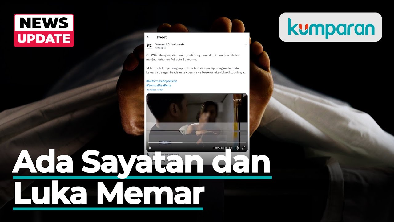 Viral Polisi di Banyumas Tangkap Oki Tanpa Luka lalu Oki Tewas Penuh Luka