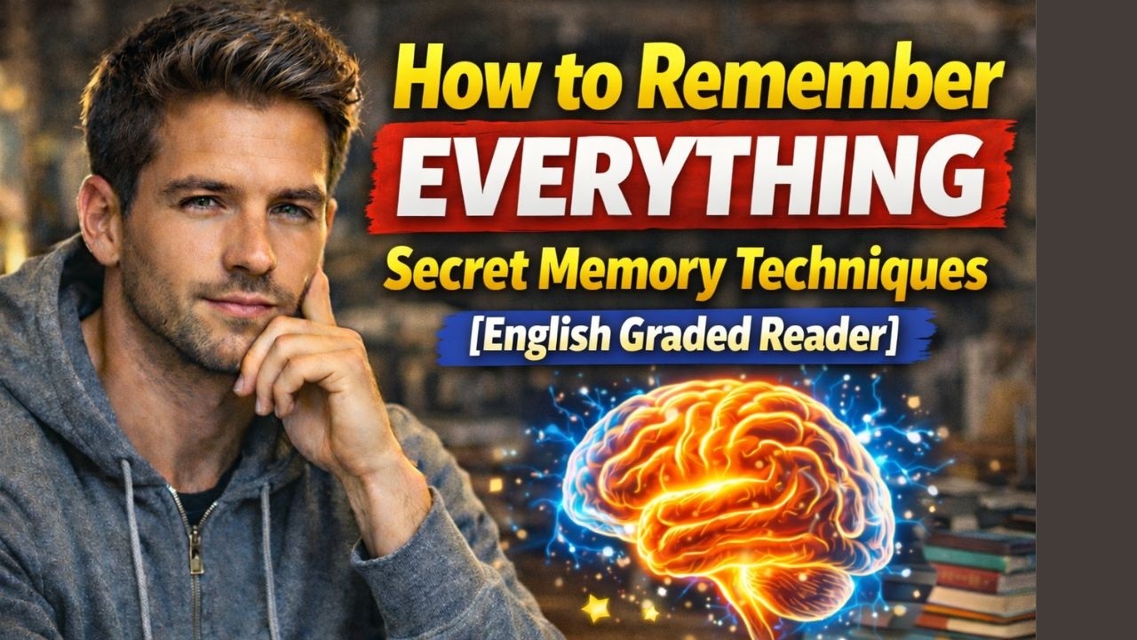 How to Remember Everything – Boost Your Memory | Graded Reader | Improve Your English 📚🧠🔥