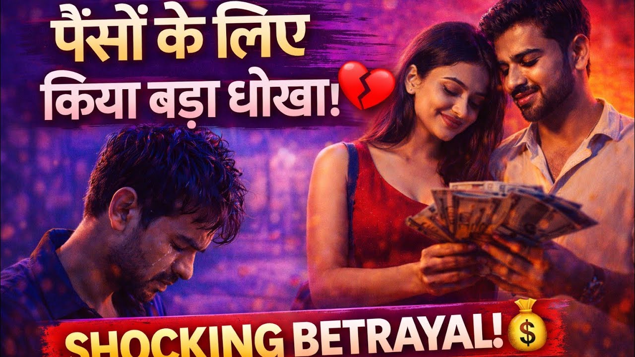 पैसों के लिए किया गया धोखा 💔 | सच्चे प्यार की दर्दनाक कहानी | Hindi Emotional Story #emotionalstory 