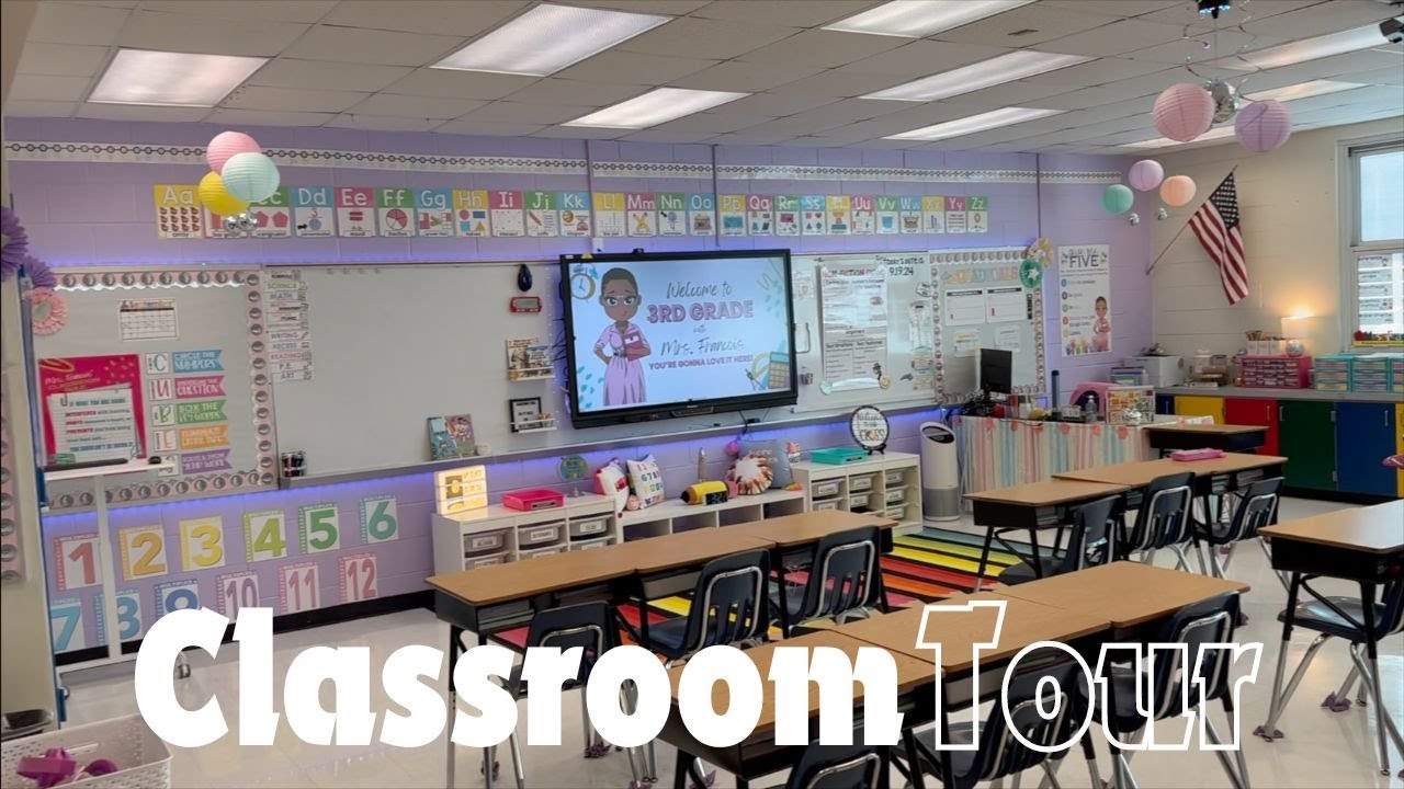 3rd Grade Classroom Tour | 2024-2025 School Year