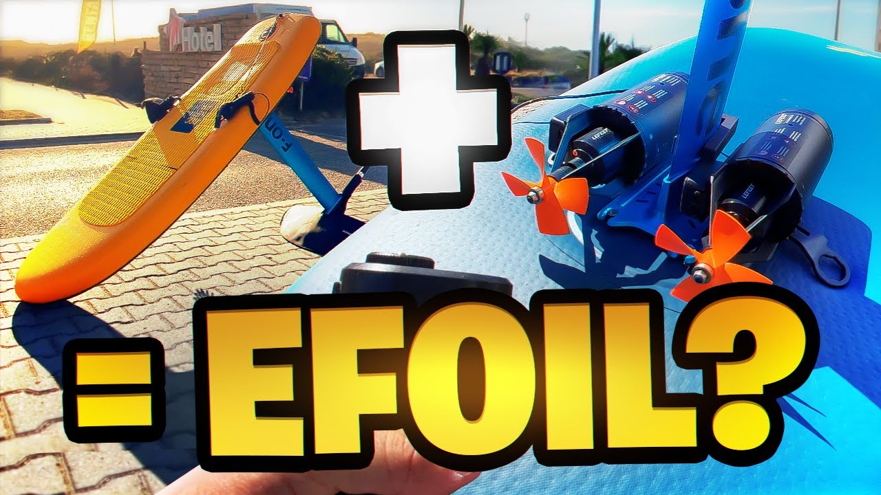 Scooter + Foil = EFOIL? |  Will it WORK?