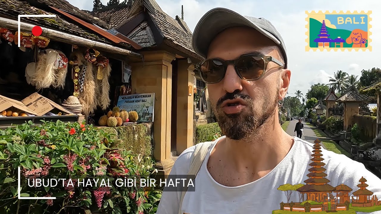 Bali'yi Keşfediyoruz (Ubud): İpuçları, Tapınaklar, Pirinç Tarlaları - Part1