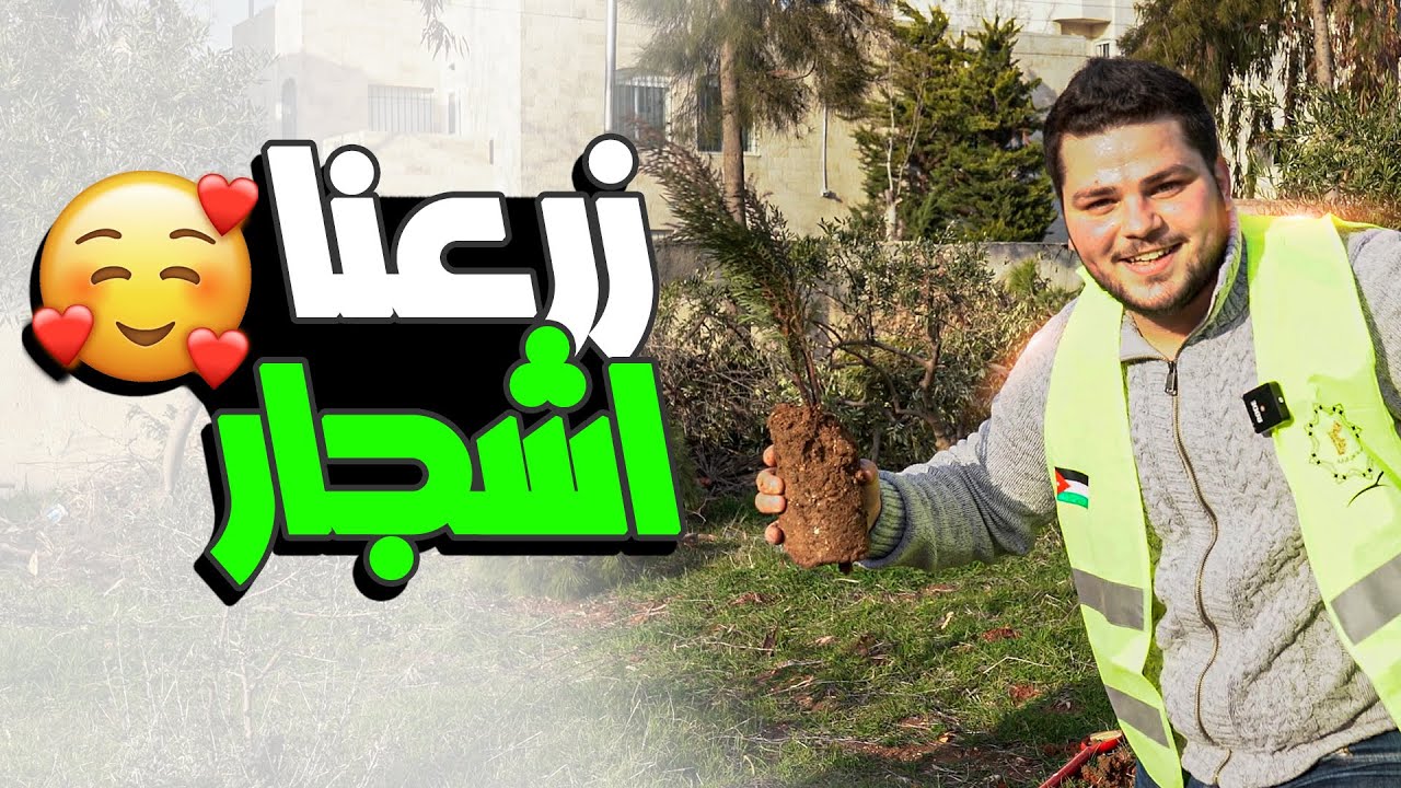 زرعنا اكثر من 100 شجرة (تجربة جديدة)🥰🥰