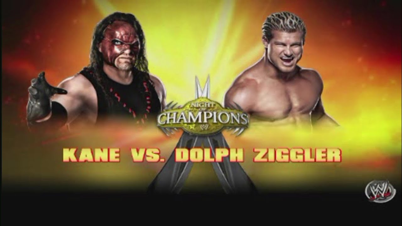 Wwe 2K14 Universe Mode # 196 Night of Champions: Kane vs Dolph Ziggler (World Heawight Championship)