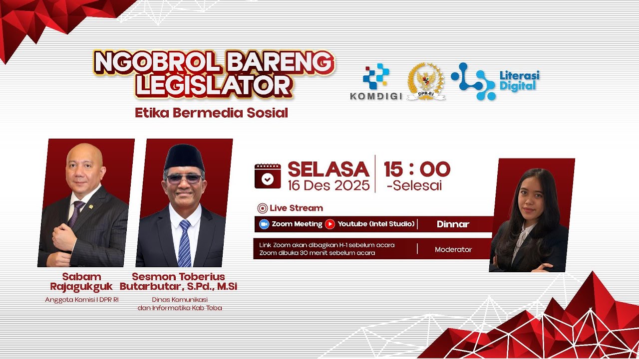 Ngobrol Bareng Legislator “Etika Bermedia Sosial”