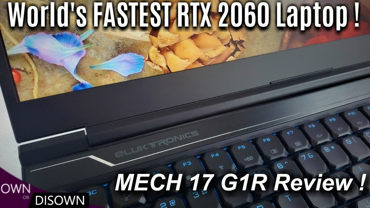RTX 2060 FASTER than RTX 2070 MQ Y740 ! Eluktronics Mech 17