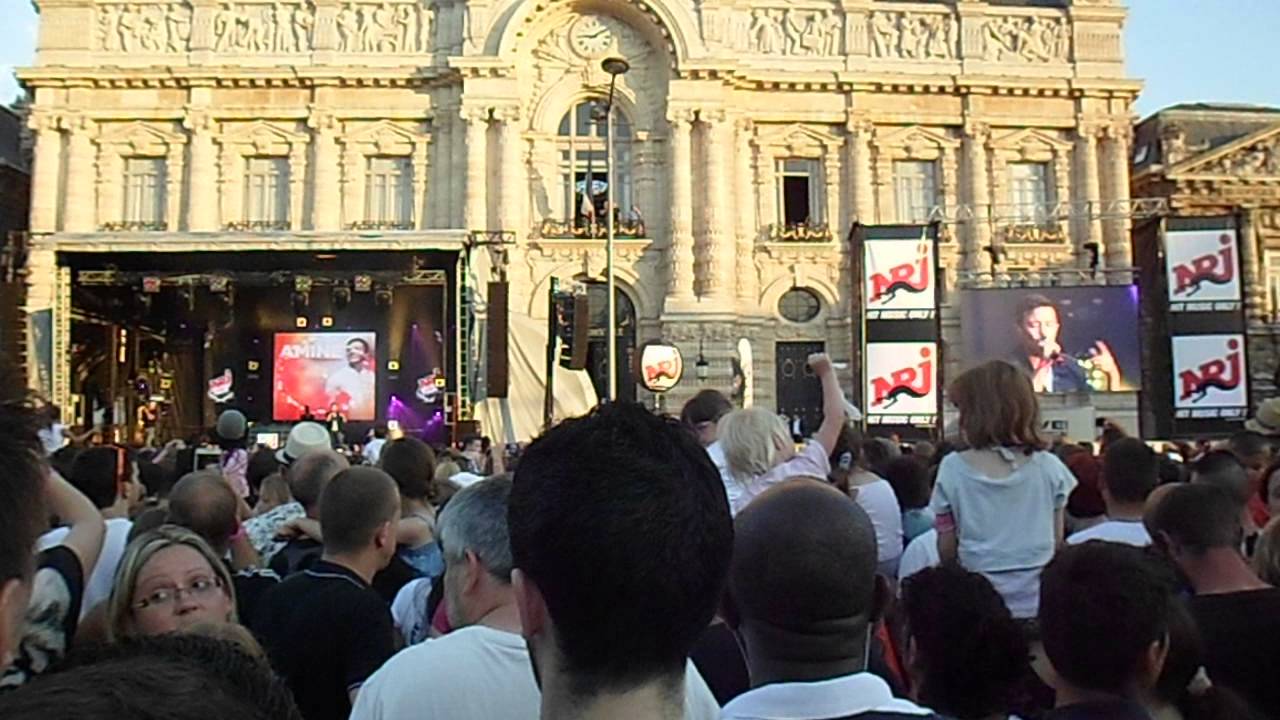 Amine  Señorita @ Nrj Music Tour a Roubaix [Samedi 4 Juillet 2015]