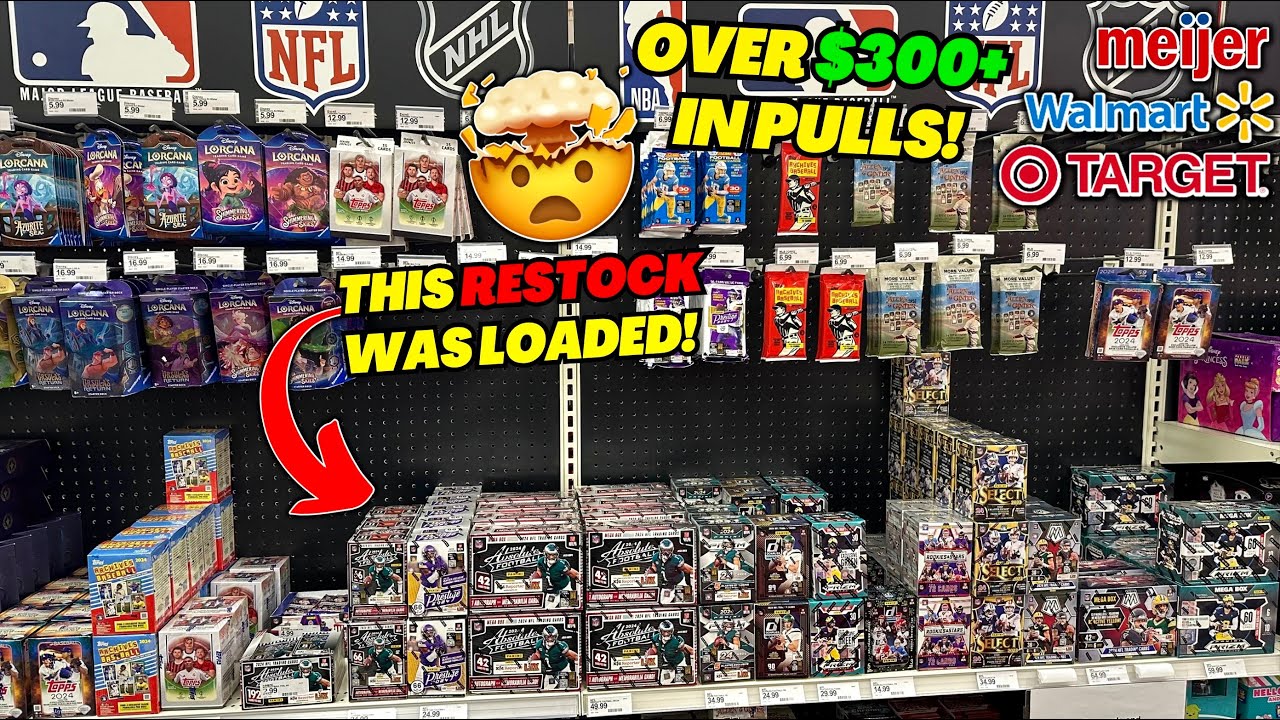 *OVER $300+ IN PULLS FROM BOXES WE FOUND ON THIS CARD HUNTING TRIP!💰🤯