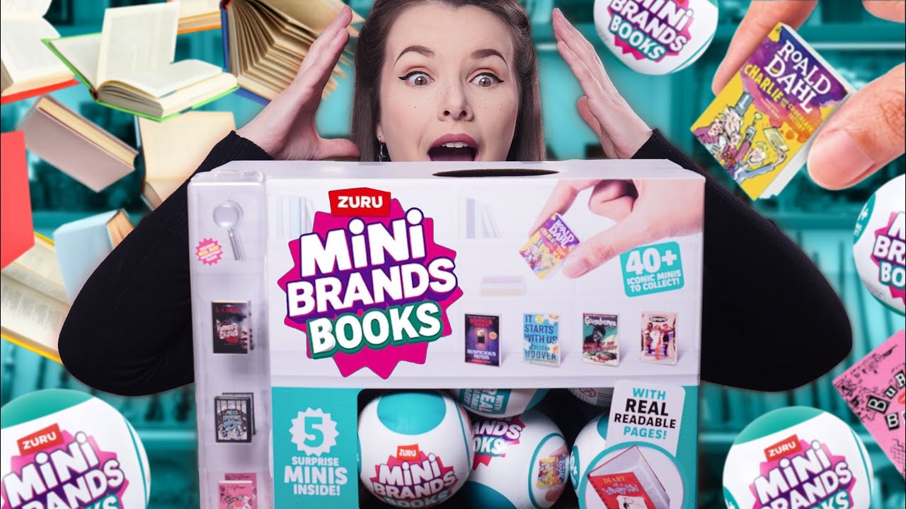 Are These The TINIEST Books EVER?! 📚 | Mini Brands Books