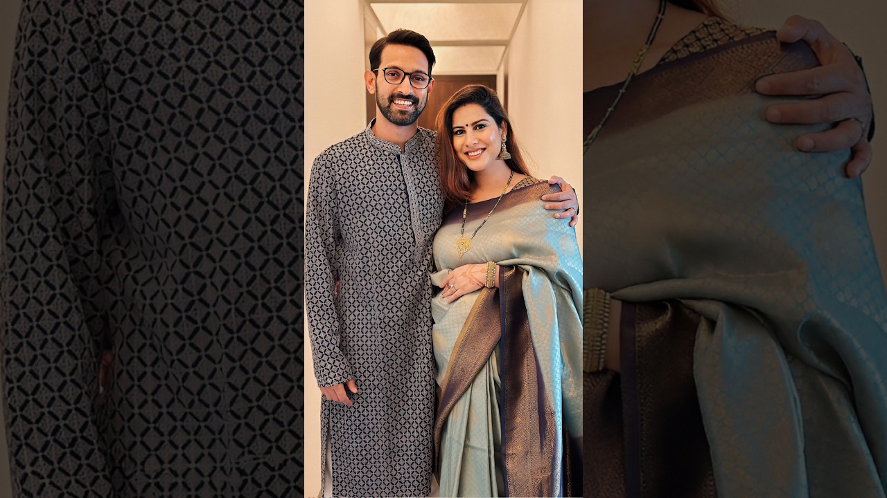 Vikrant Massey with beautiful wife, mother, father |Vikrant family| #shorts