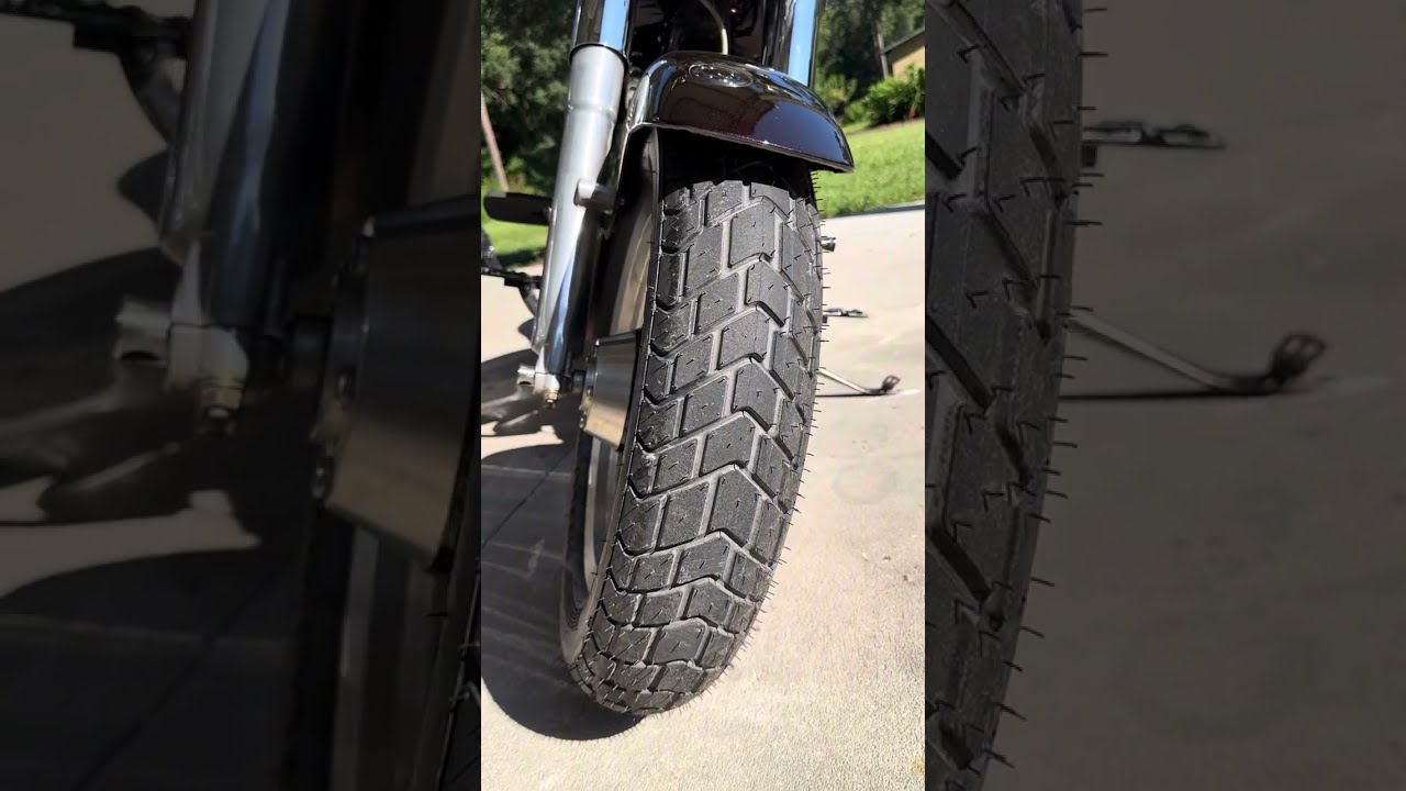 Kenda 761 & Pirelli MT60 tires on a Harley