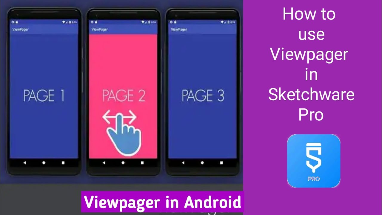 How to use viewpager in Sketchware with Tab layout [EASY STEPS]