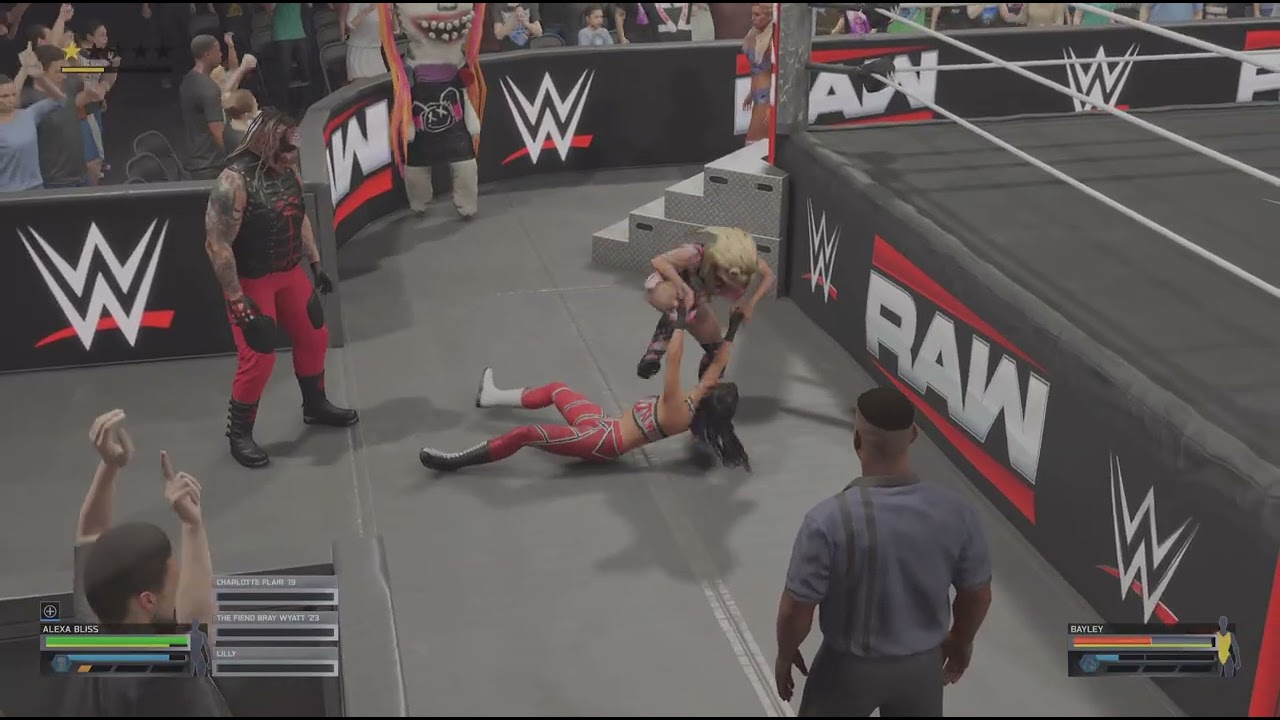WWE 2K25_ ALexA BLisS vs BayLeY  !!!