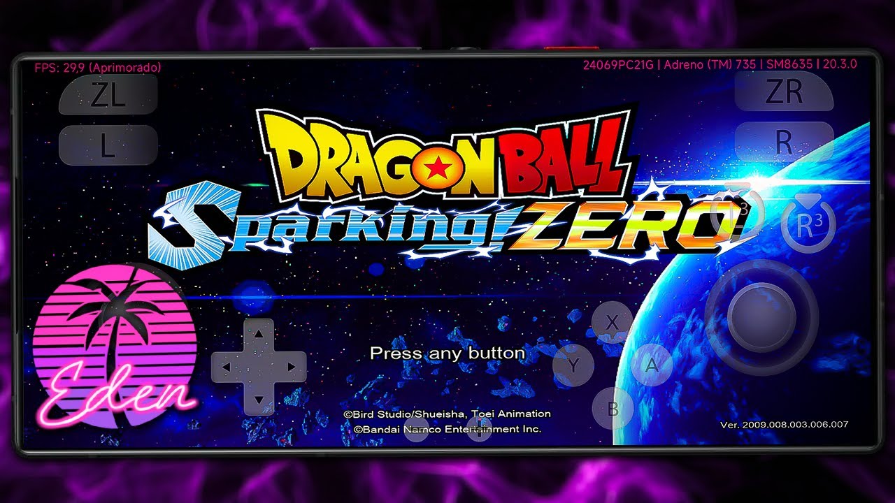 DRAGON BALL SPARKING ZERO CHEGOU NOS EMULADORES DE SWITCH! RODA BEM NOS CELULARES?