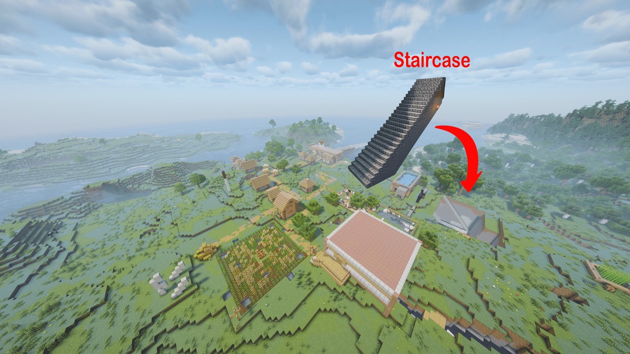 Improving My Mine – Adding a Staircase | #minecraft