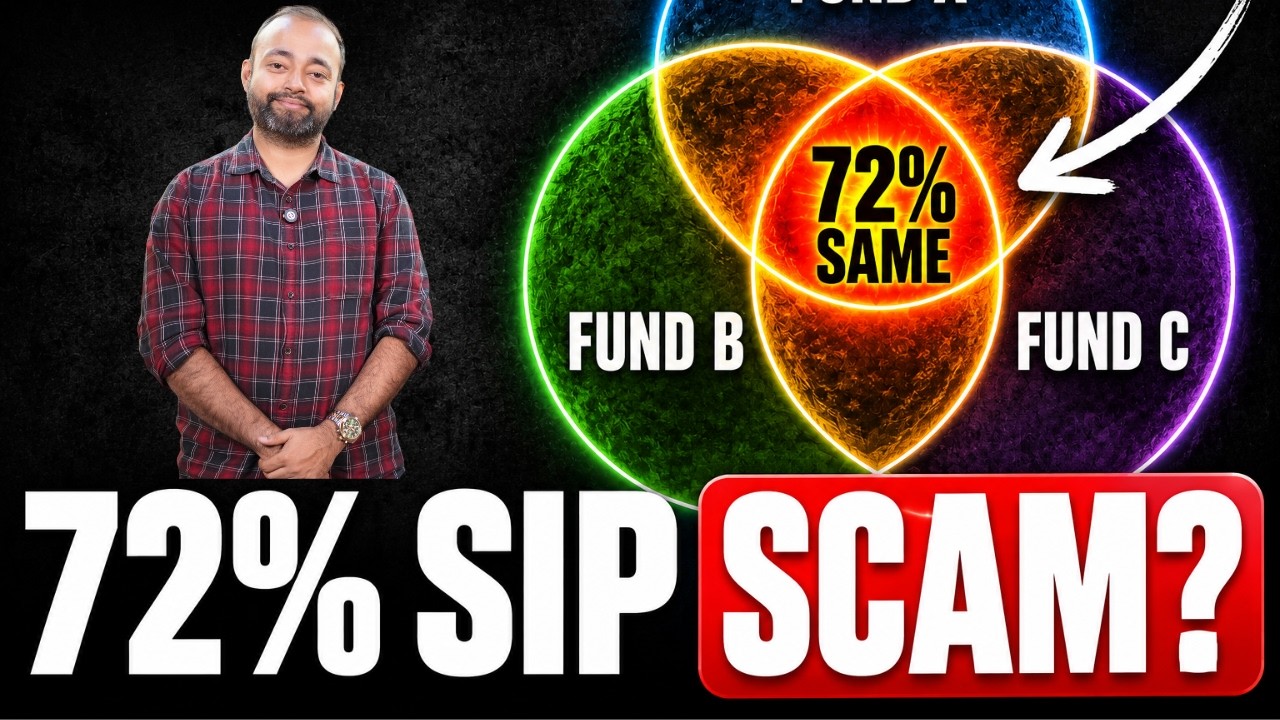 3 SIPs, Same Stocks? The ₹85 Lakh Cr Illusion!