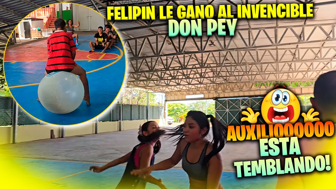INCREIBLE! CAPTAMOS EN VIVO UN FUERTE TEMBLOR. Pey se descuadro porque Felipin LE GANÓ.