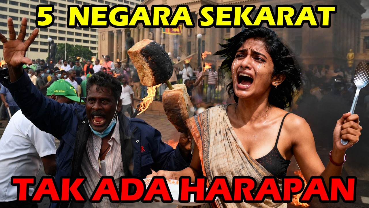 5 Negara Ini Hampir Bangkrut… Tapi Dunia Seolah Tutup Mata!