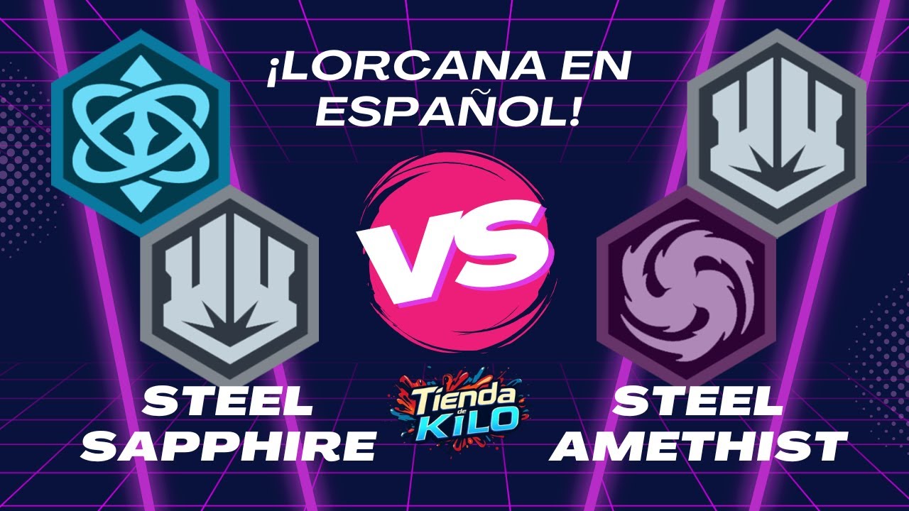 La RIVALIDAD que DEFINE el Meta: Sapphire vs Amethyst - Capítulo Liga Lorcana / Lorcana en ESPAÑOL