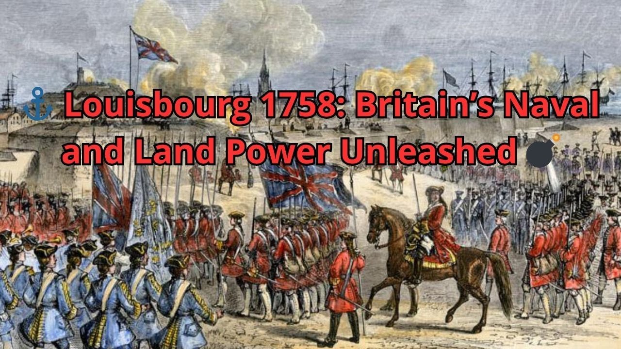 ⚓ Louisbourg 1758: Britain’s Naval and Land Power Unleashed 💣