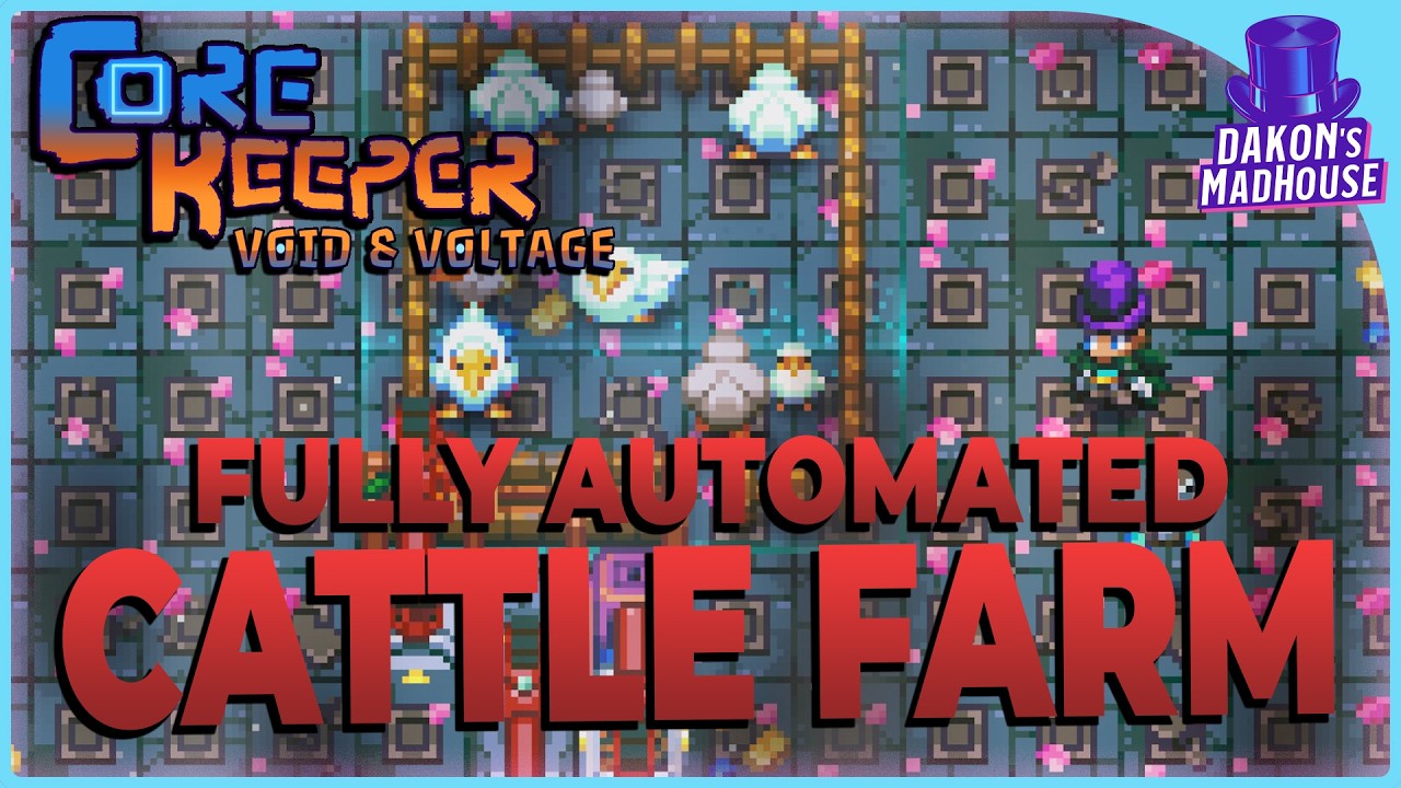 New Automatic Cattle Farm | Core Keeper 1.2