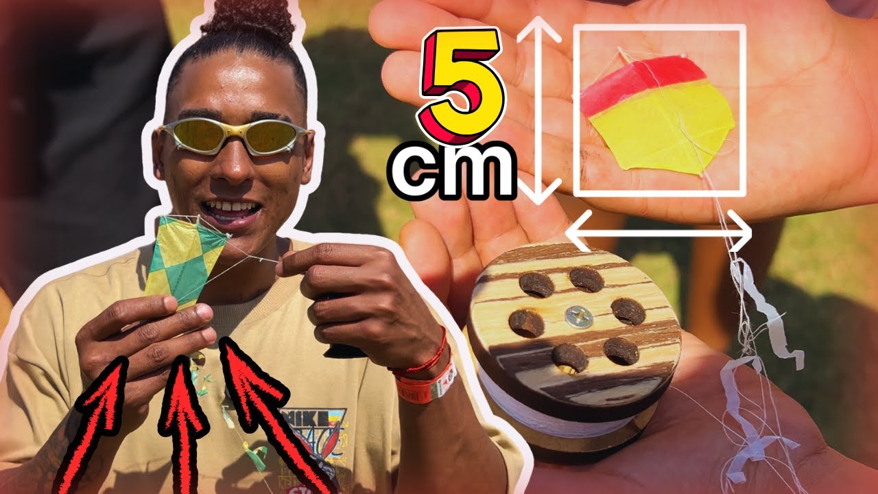 Participei com a minha MINI PIPA no FESTIVAL DE PIPAS | Categoria Menor Pipa