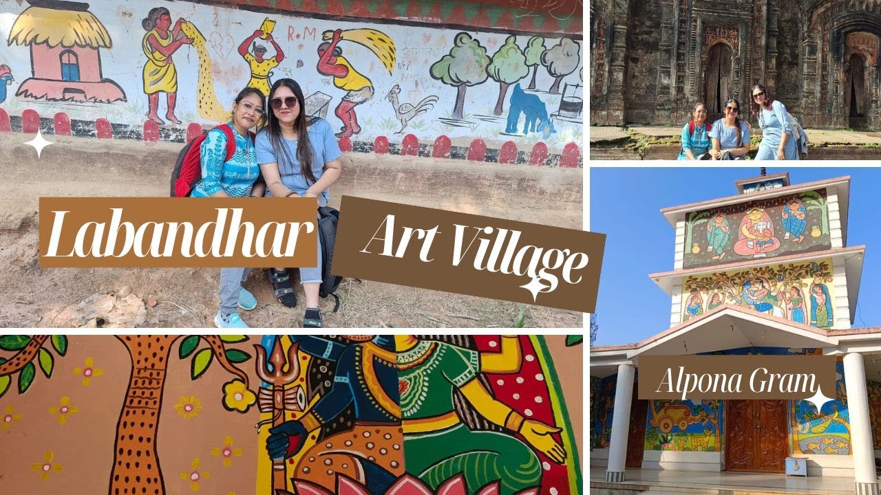 Labandhar Art Village Visit || East Burdwan || Alpona Gram Day Trip