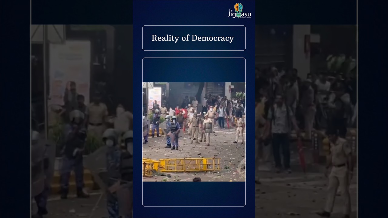 Students' Sansad March | Police Action Caught on Camera | I'm Jigyasu