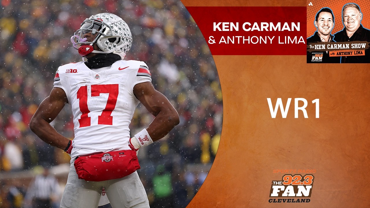 Ryan Wilson: Carnell Tate is WR1 in draft, would take Caleb Downs with the 6th overall pick
