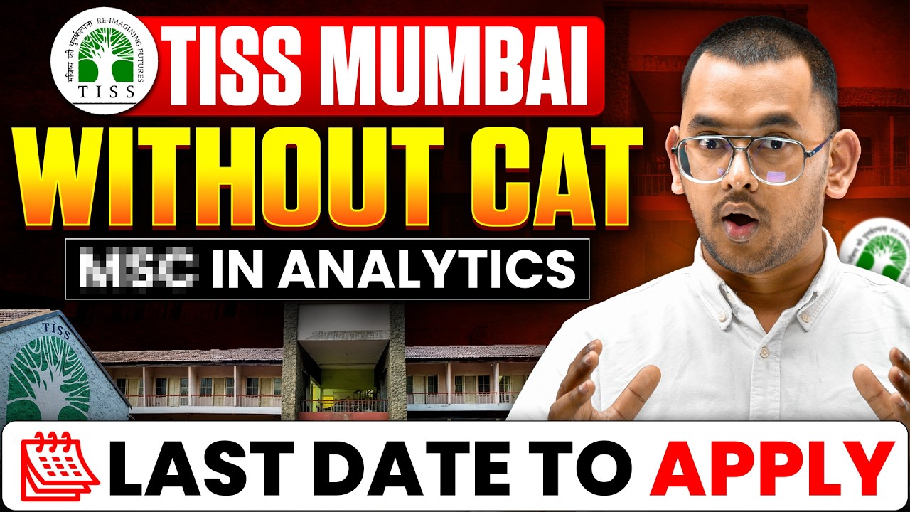 TISS Mumbai MBA Without CAT Admission 2026 | Eligibility, Cutoff, Fees & Placement | CUET PG 2026!