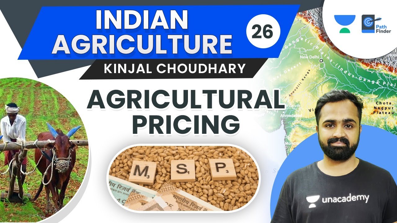 L26: Agricultural Pricing | MSP | Costs: A2, A2+FL, C2 | Swaminathan Commission | Kinjal Choudhary