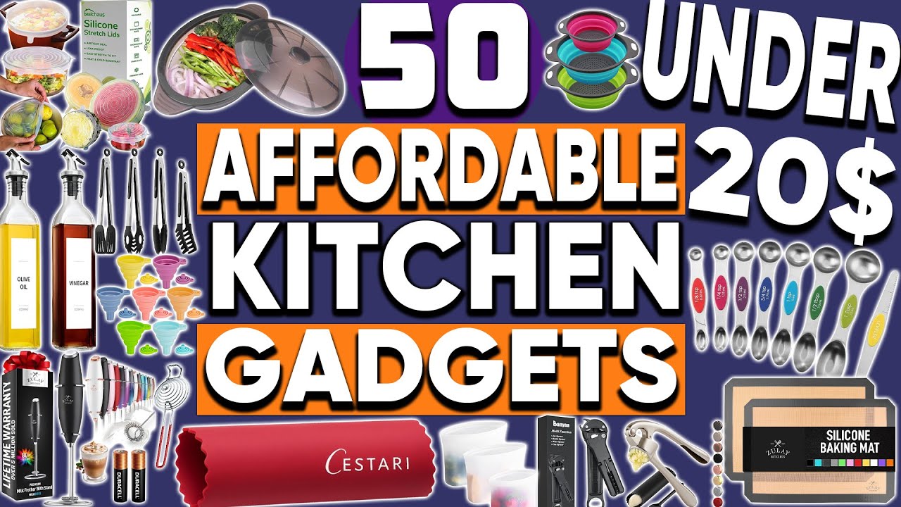 50 Affordable Kitchen Gadgets on Amazon Under $20 (2026)